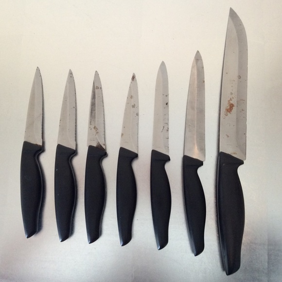 MSE 7 Piece Knife Set with Wooden Block (14 Slot) - Picture 5 of 8